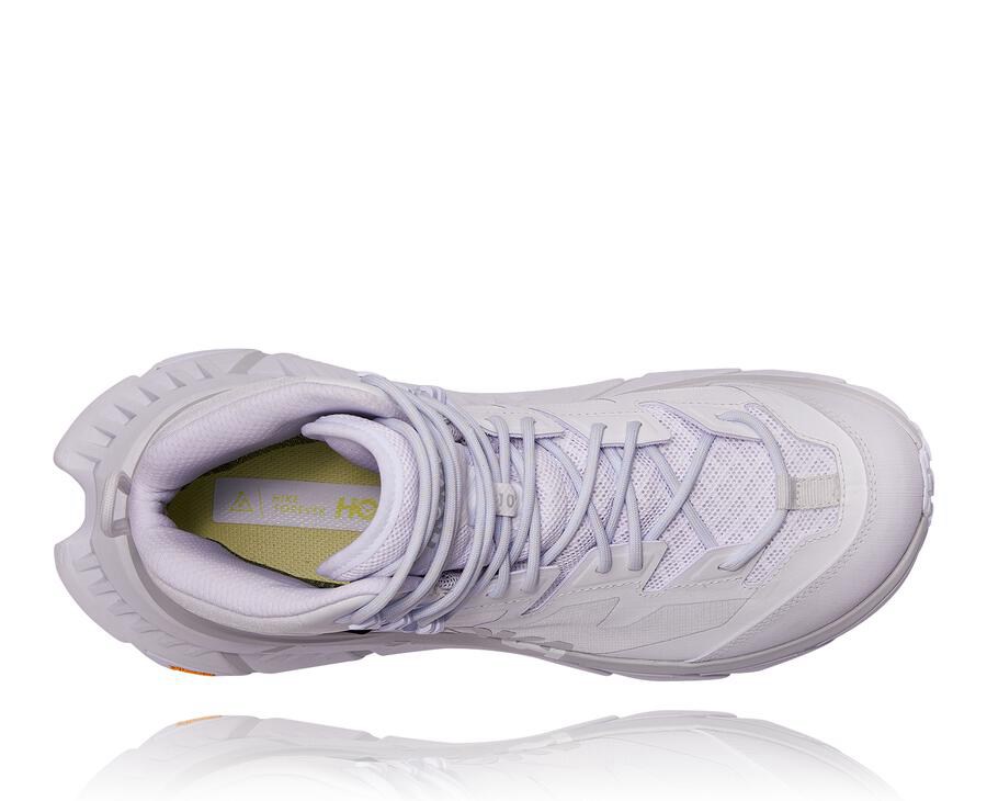 Hoka One One Womens Hiking Boots - Tennine Hike Gore-Tex - White - PTFY67953